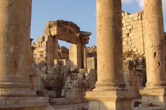 the middle east-jordan-jerash