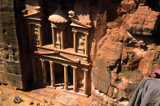 the middle east-jordan-petra