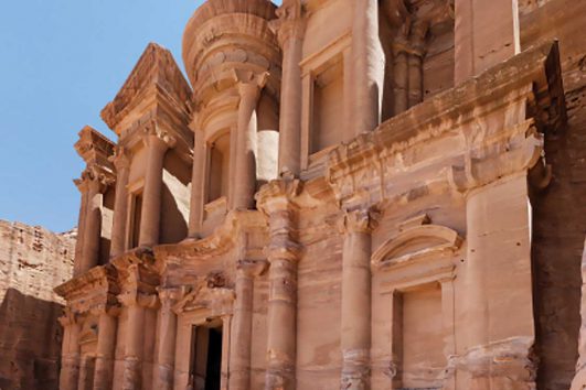 the middle east-jordan-petra-treasury