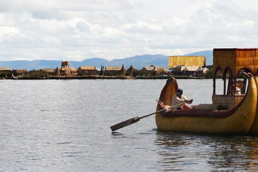 South-America-Peru-Puno-Uros-Raft-Island-Titicaca
